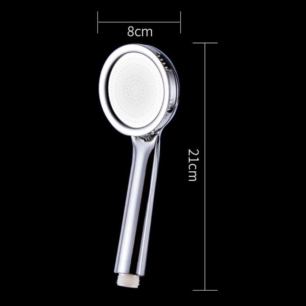 High Pressure Shower Head Handheld Ultra-thin Water Saving Spray Nozzle Durable Wear-resistant Pressurized Shower Head Home