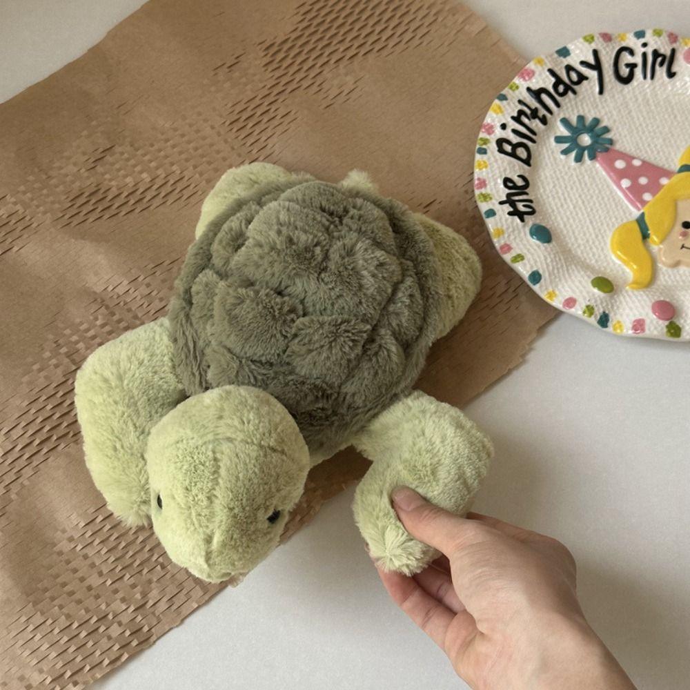 

Fluffy Sea Turtle Animal Doll Stuffed Doll Soft Sea Turtle Plush Toy Children Gift 28cm