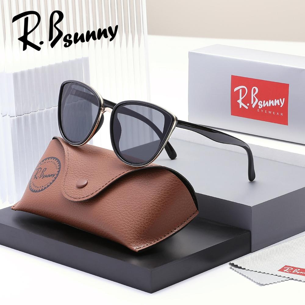 R.Bsunny Fashion Trendy Polarized Sunglasses Men Women UV400 Anti-Glare Driving Glasses Casual Eyewear