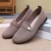 Shoes Women's Spring and Autumn Casual Women's Shoes Flat Bottom Shallow Mouth One Pedal Mother Shoes Women's Shoes Soft Sole Non-slip Not Tired Feet