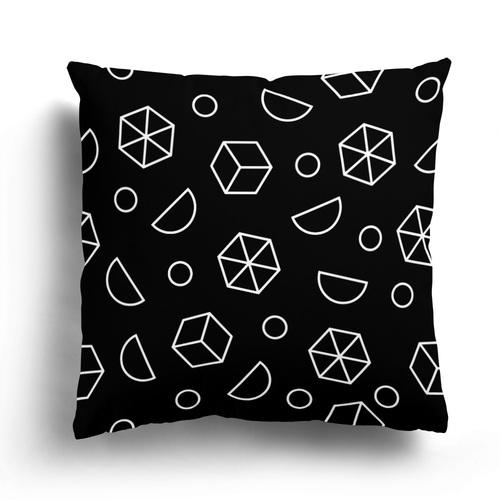 Nordic Black and White Simple Geometric Printing Pattern Cushion Cover Home Living Room Sofa Decoration Pillow Pillow Cover