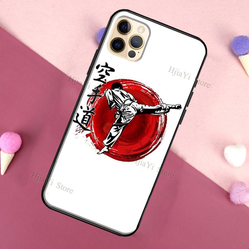 Kung Fu Karate Taekwondo Martial Arts Case For iPhone 13 11 Pro Max 12 mini Coque For iPhone XR X XS Max SE 2020 6S 7 8 Plus
