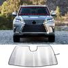 Foldable Car Sun Shade Windshield Window Sunshade Cover For Lexus LX570 2008-21