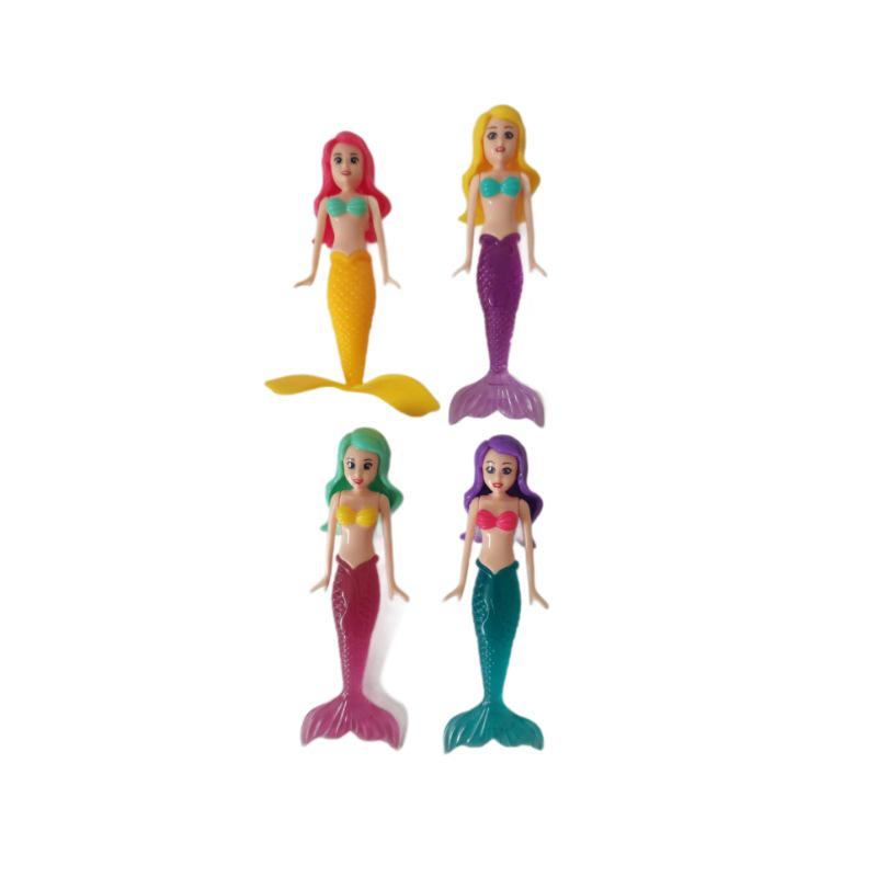 Rotating Mermaid Swim Toy: Children's Diving & Water Play Set