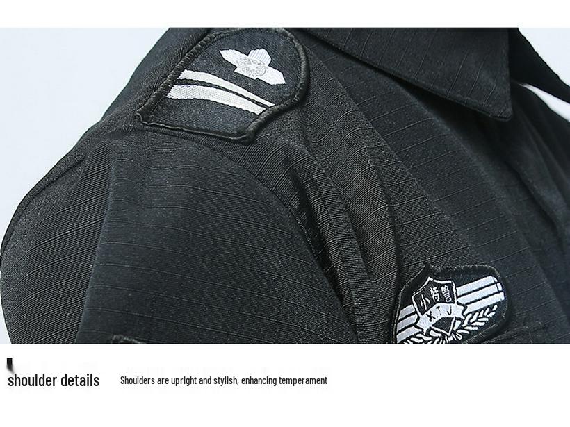 Kids' Police Uniform Costume Set: Little Officer Special Forces Black Cat Sheriff Outfit for Photography & Performance