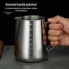 Messbecher aus 304 Edelstahl mit konischer Öffnung für Kaffee, Wachsschmelzen und mehr