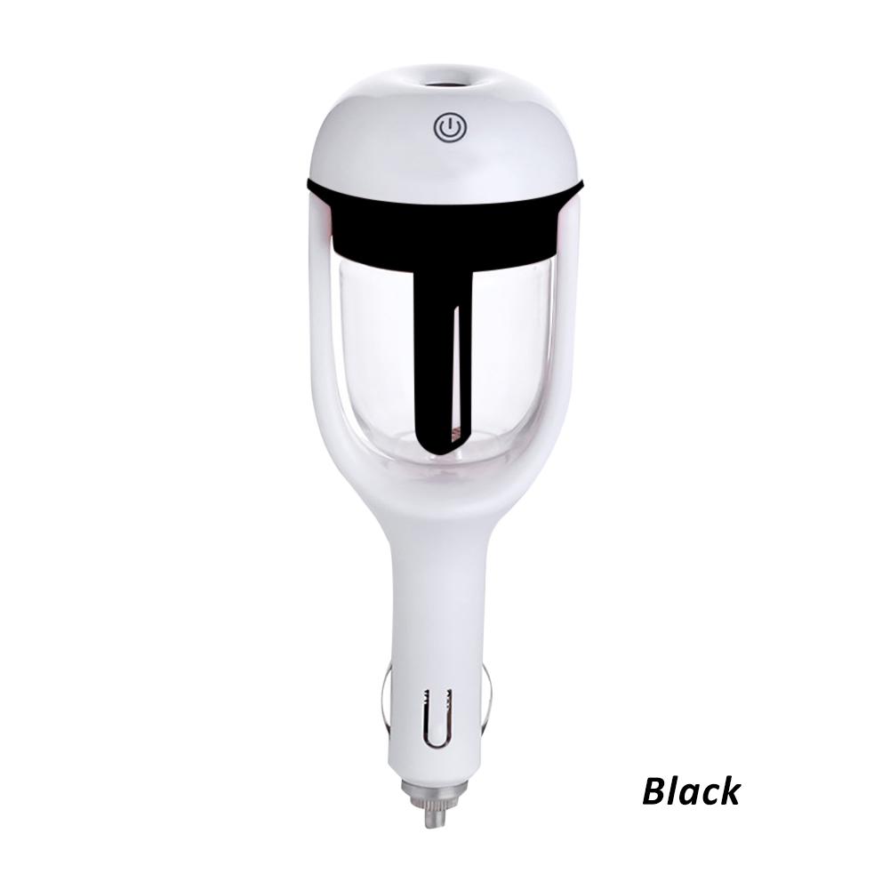 

1 шт. Автомобильный увлажнитель воздуха, мини-паровой очиститель воздуха, аромадиффузор, эфирное масло, ароматерапия, распылитель тумана для автомобиля чёрный