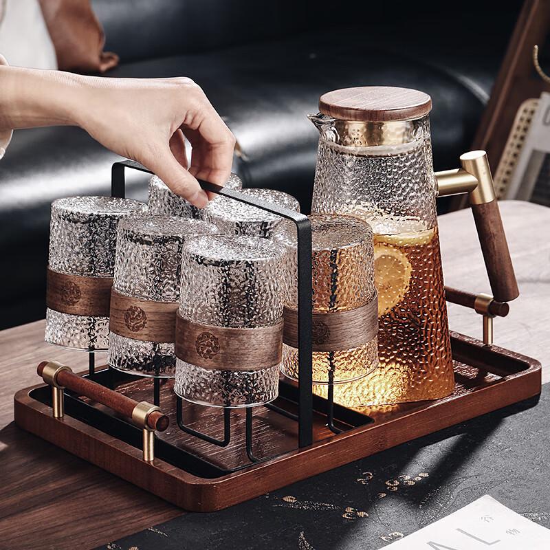 Naijiang Chinese Retro Glass Tea Set