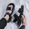 Sandales tendance pour hommes été 2025 Je porte des chaussures décontractées à plateforme polyvalentes et respirantes à une bride 9696-R