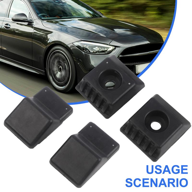 Doraz víka kufru 4 ks/sada A1247580044 Černý Pro Mercedes E Class Sady Guma W124 A124 C124 Příslušenství Zcela nové