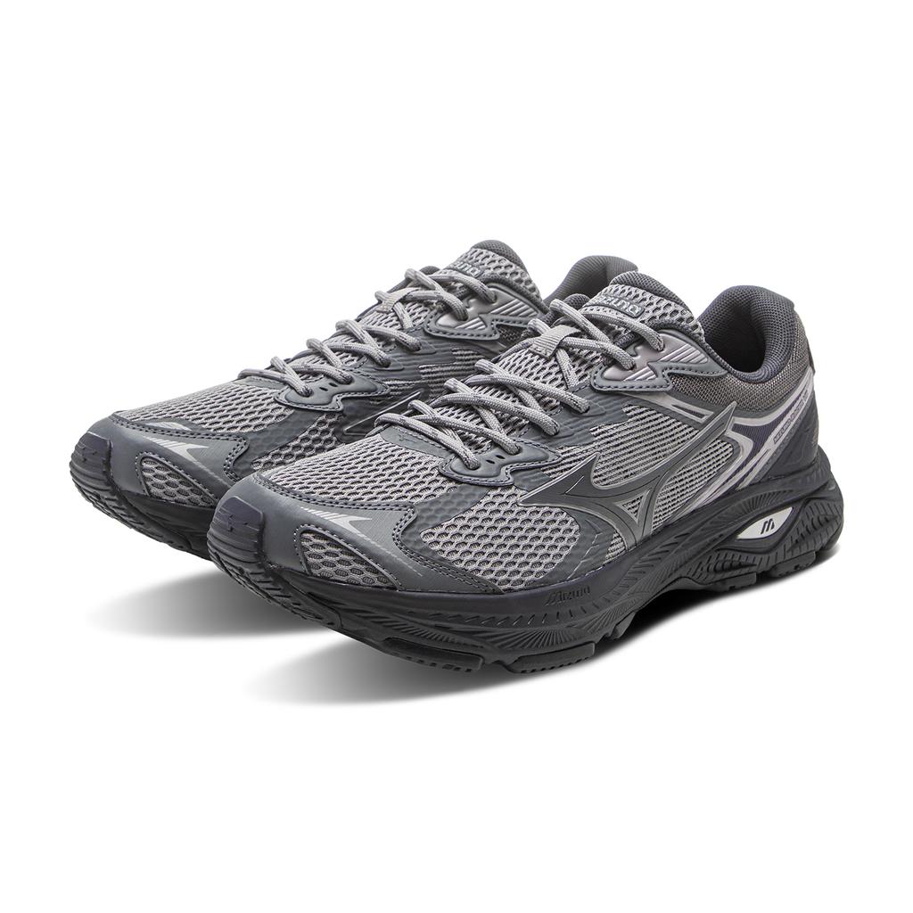 Mizuno Racer V2 Comfortable Versatile Non-Slip Breathable Durable Low-Top Running Shoes Unisex sneaker Carbon-Gray D1GH250603