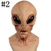 Zhang Halloween Santa Claus mask, light-colored mask, beautiful woman's face with chest, golden wig, latex headgear