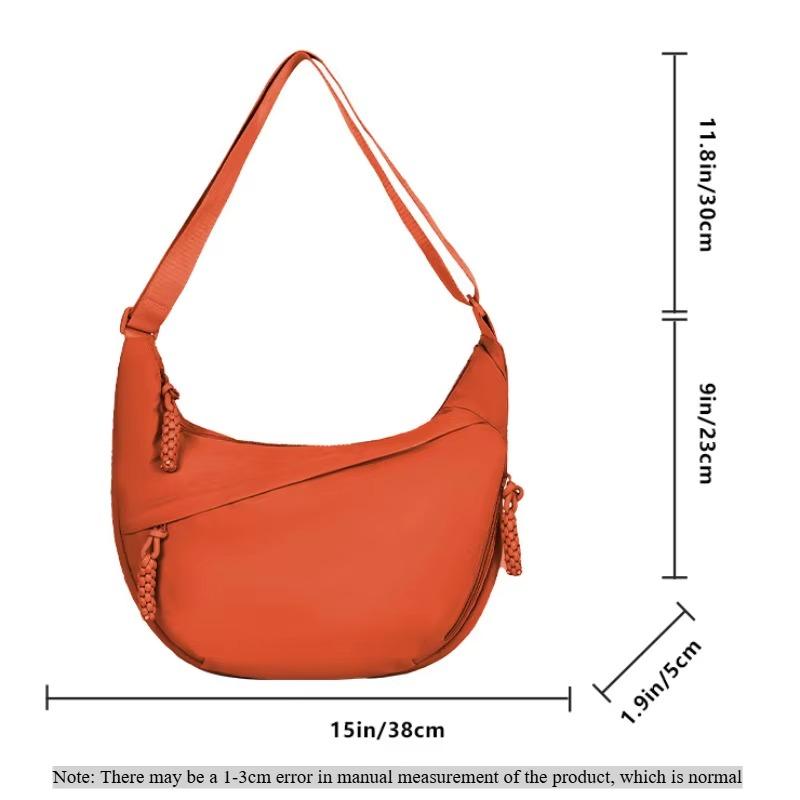 Nylon Shoulder Bag  High Capacity Women's Crossbody Messenger Bag Leisure Versatile Purses And Handbags Totes Hobos Bag