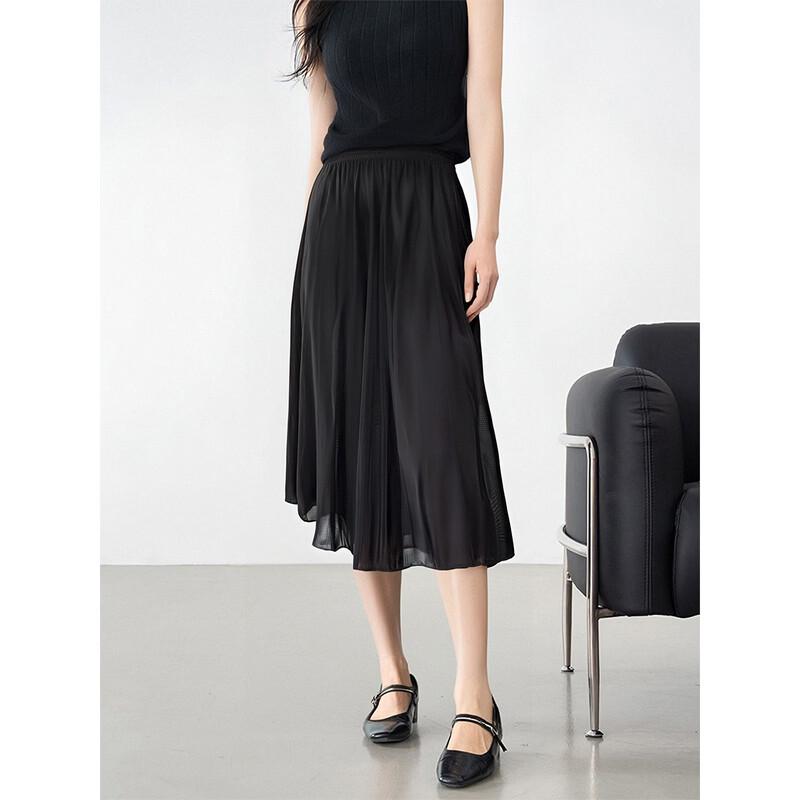 Aiyilian Women s Summer Slimming A-Line Skirt