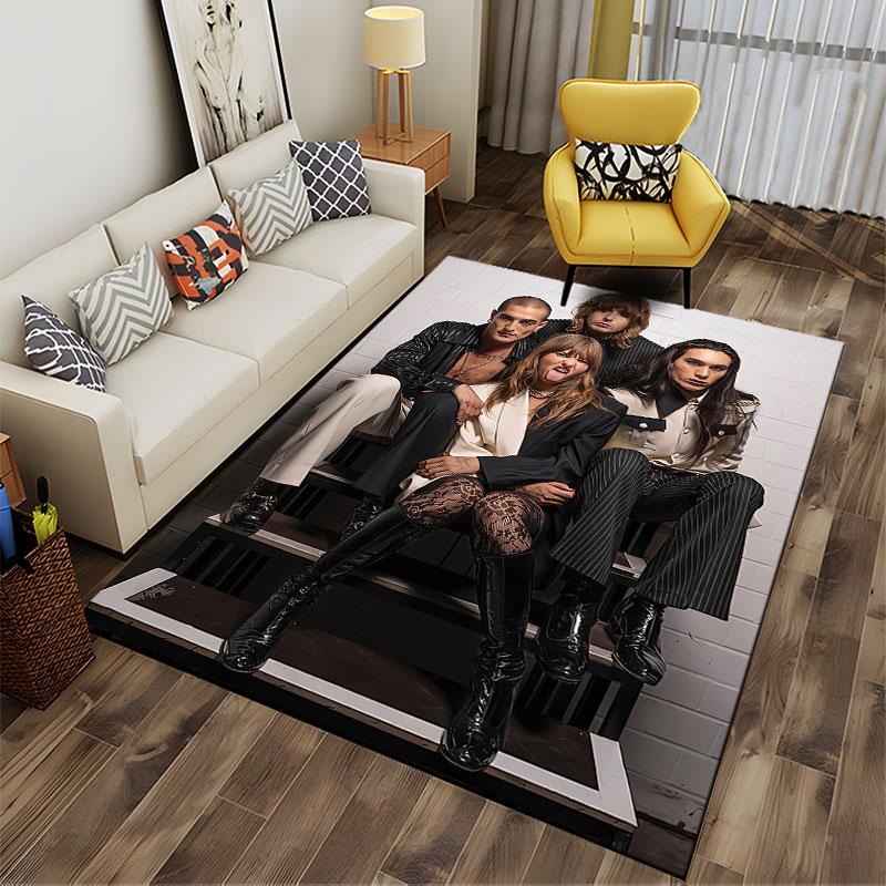 Fashionable Group Portrait Carpet suitable as a non-slip mat for the living room or bedroom sofa