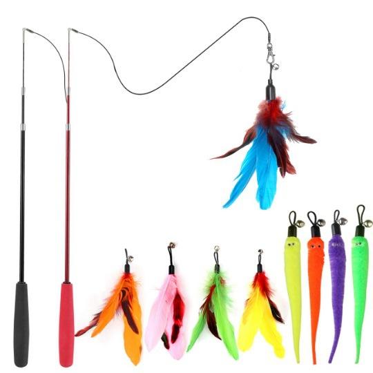 7-13pcs Pet Toy Combination Set Teasing Cat and Dog Interactive Supplies Multiple Pet Bite Toys