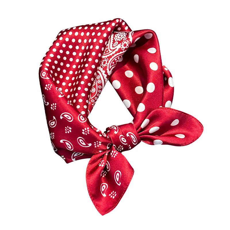 100% Natural Silk Square Scarf Women Bandana Mulberry Scarves Female Summer Neckerchief Headkerchief Shawl Wrap Hijab