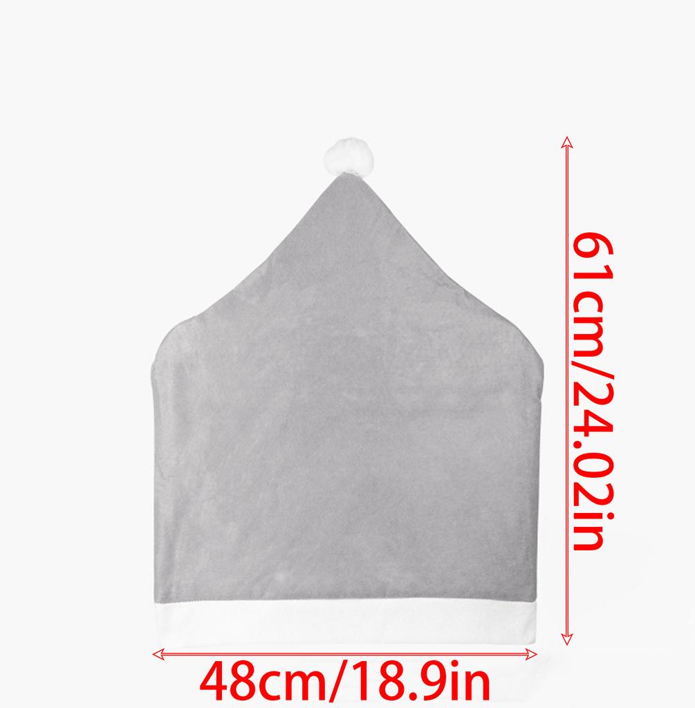 Chair Cover Christmas Decoration for Home Table Dinner Chair Back Decor Covers New Year Party Slipcovers for Navidad