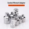Multi-Drive Socket Adapter for Ratchet Wrench: 1/2" To 3/8" To 1/4