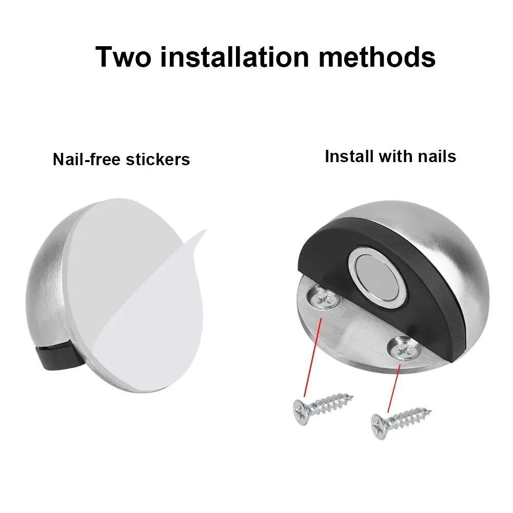 Magnetické zarážky dveří Nerezová zarážka dveří Držák dveří Domácí vylepšení Skrytá zarážka Nábytkové kování