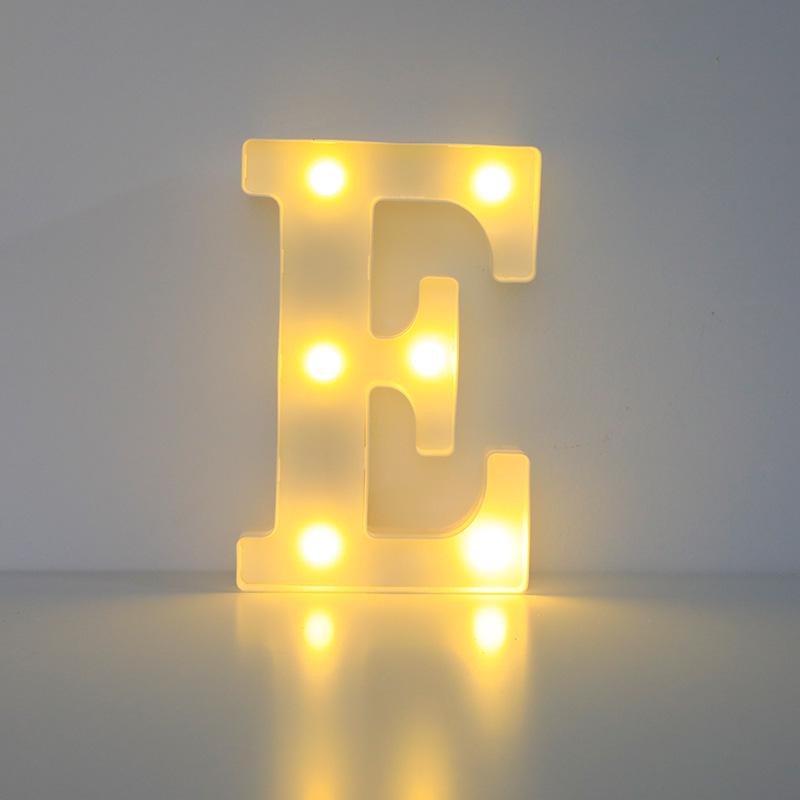 

Романтическая лампа в виде буквы и цифры - Украшение для сцены-сюрприза на день рождения и предложение 21.3 cm