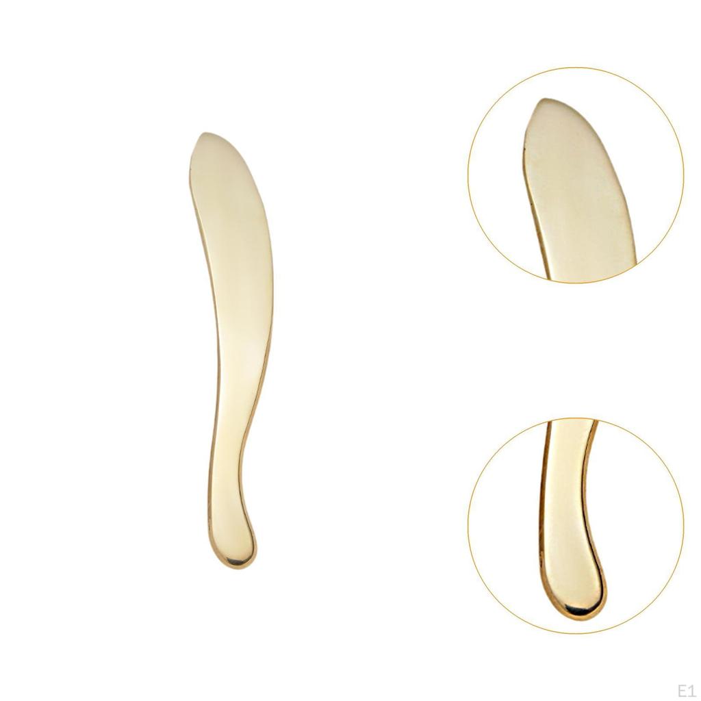 Gua Sha Facial Tool Brass Professional Handheld Portable Guasha Board for Face
