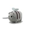 2025 NOVO Bugcat Capoo Brinquedos de Pelúcia Chaveiro Caterpillar Gato Azul Fofo Animal de Pelúcia Macio Acessórios de Bolsa Pingente Para Presente de Aniversário