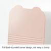 Wall Mount Sanitary Napkin Storage Box Hanging Dusts Proof Sealing with Flip Cover Plastic Home Supplies White