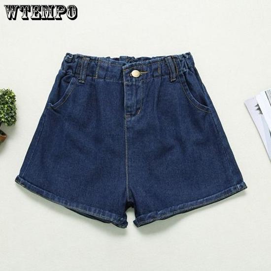 Summer Loose Thin Lady Blue Colored Shorts Denim Shorts Women Fashion Jeans Buy At A Low Prices On Joom E Commerce Platform