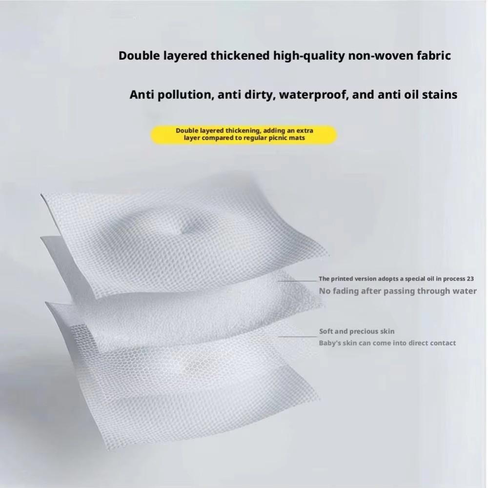 Moisture-Proof Disposable Picnic Blanket Extra Thick Beach Mat New Waterproof Mat  Lawn