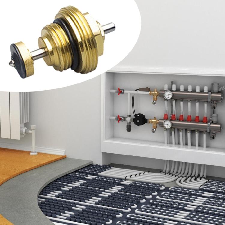 30x1.5mm Efficient Fluid Control Return Pin Valves Cores Automatic Spring Valves Cores Brass Return Pin Valves Cores