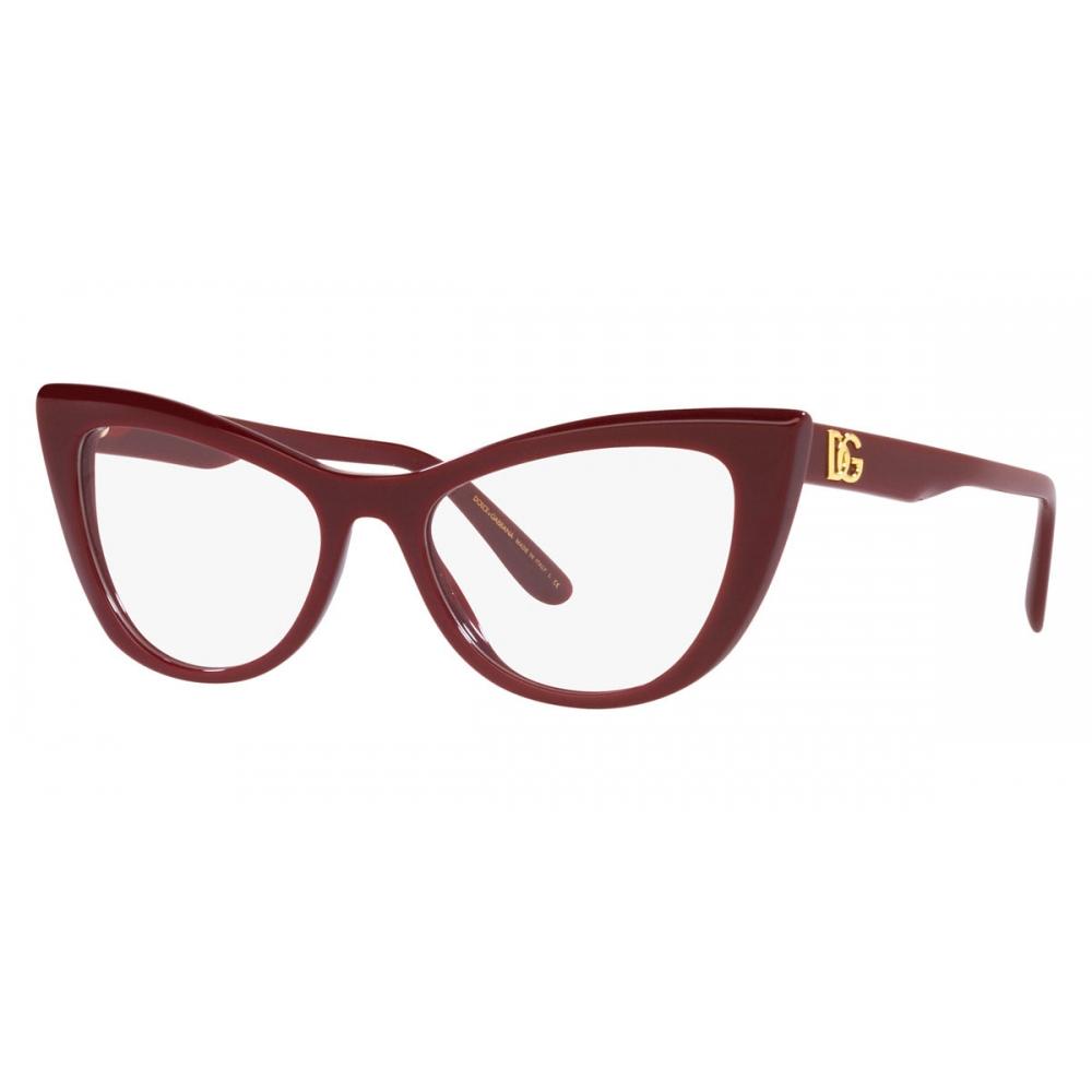 

Dolce Gabbana Женские 54 мм Бордо Оптика бордо