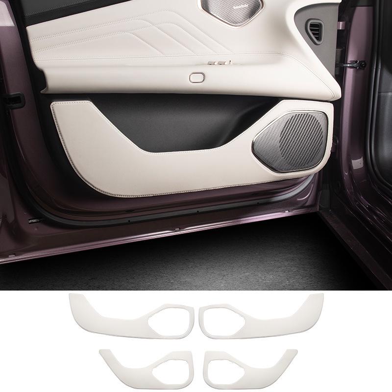 Lynk & Co 10EMP Car Door Kick Mats - Anti-Scratch, Protective Interior Pads