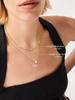 Bobisty Layered Necklaces for Women 14K Gold Plated Choker Dainty Necklace with 5A Cubic Zirconia Pendant Jewelry Birthday Gifts