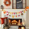 4m Autumn Leaves Maple Garland Thanksgiving Decoration Flag Banner Wall Fireplace Halloween Christmas Decor