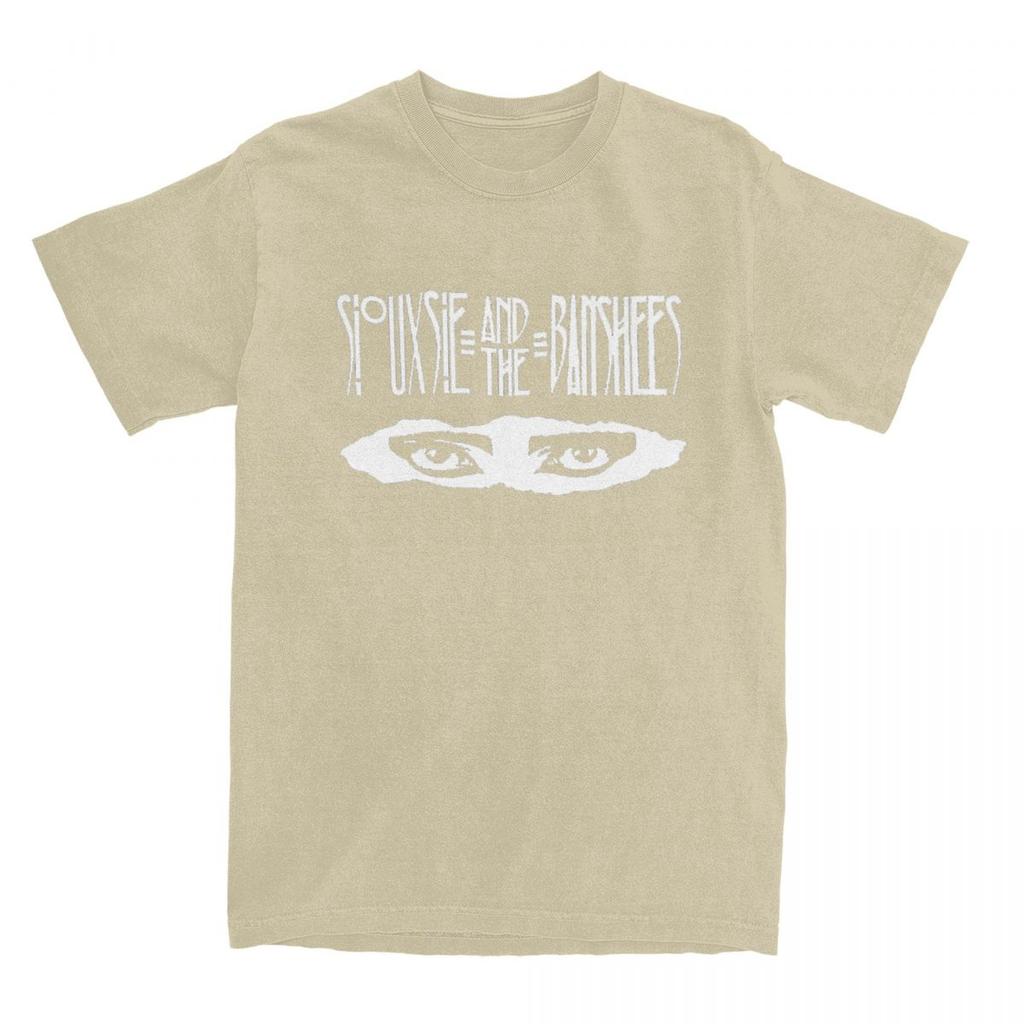 Siouxsie and Banshees Punk Music Merch Shirt Men Women Horror Goth 80s Cool T Shirt O Neck Short Sleeve New Arrival Cloth Summer