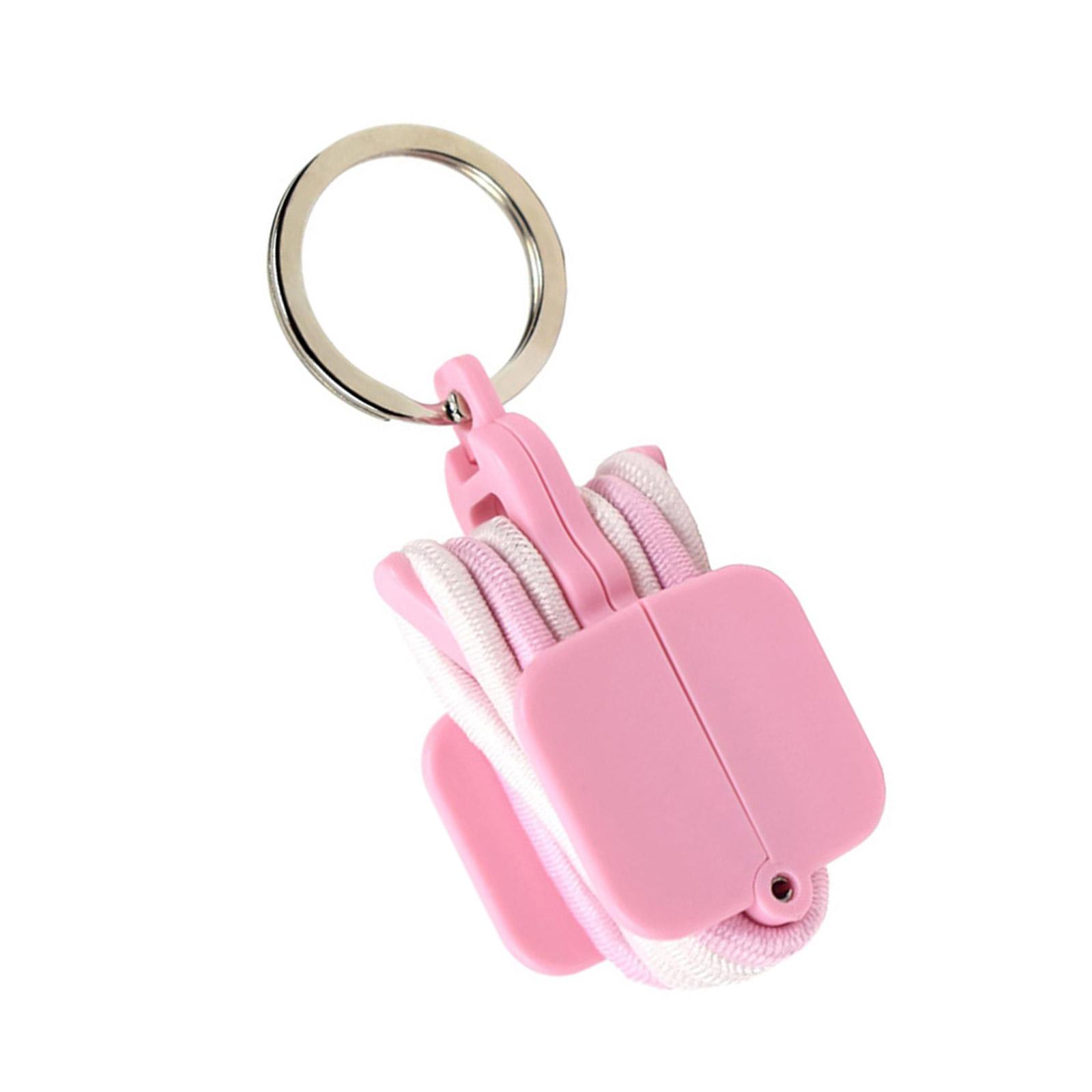 

Органайзер для резинок для волос, органайзер для лент для волос, портативный дизайн, решение для хранения резинок для волос, пластиковая текстура для занятого образа жизни розовый