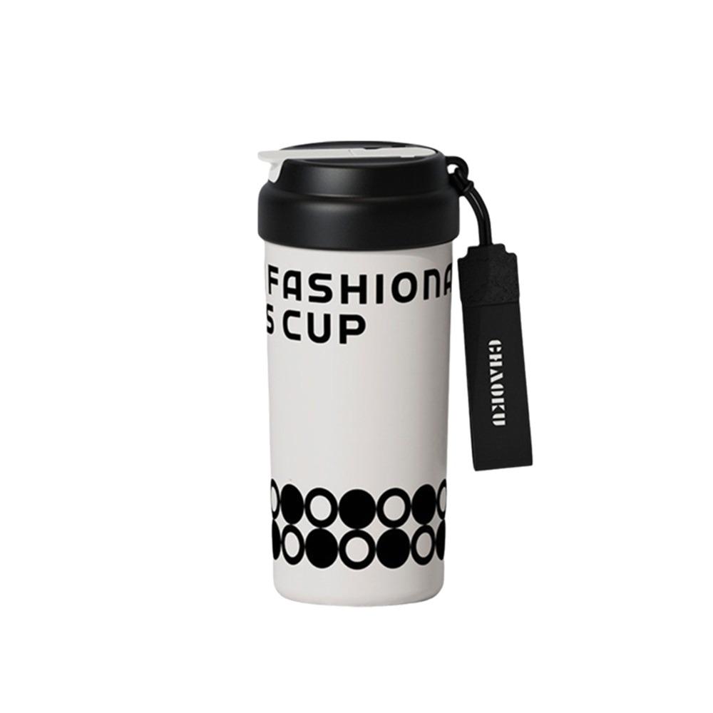 SUS316 Stainless Steel Straw Vacuum Cup 550ML Thermal Mug Durable Insulated Cup