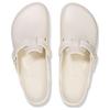 Birkenstock Boston Closed Toe Slippers Unisex White Regular 1027381