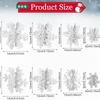 3D Wooden Snowflake Ornament for Tiered Tray & Party Centerpiece