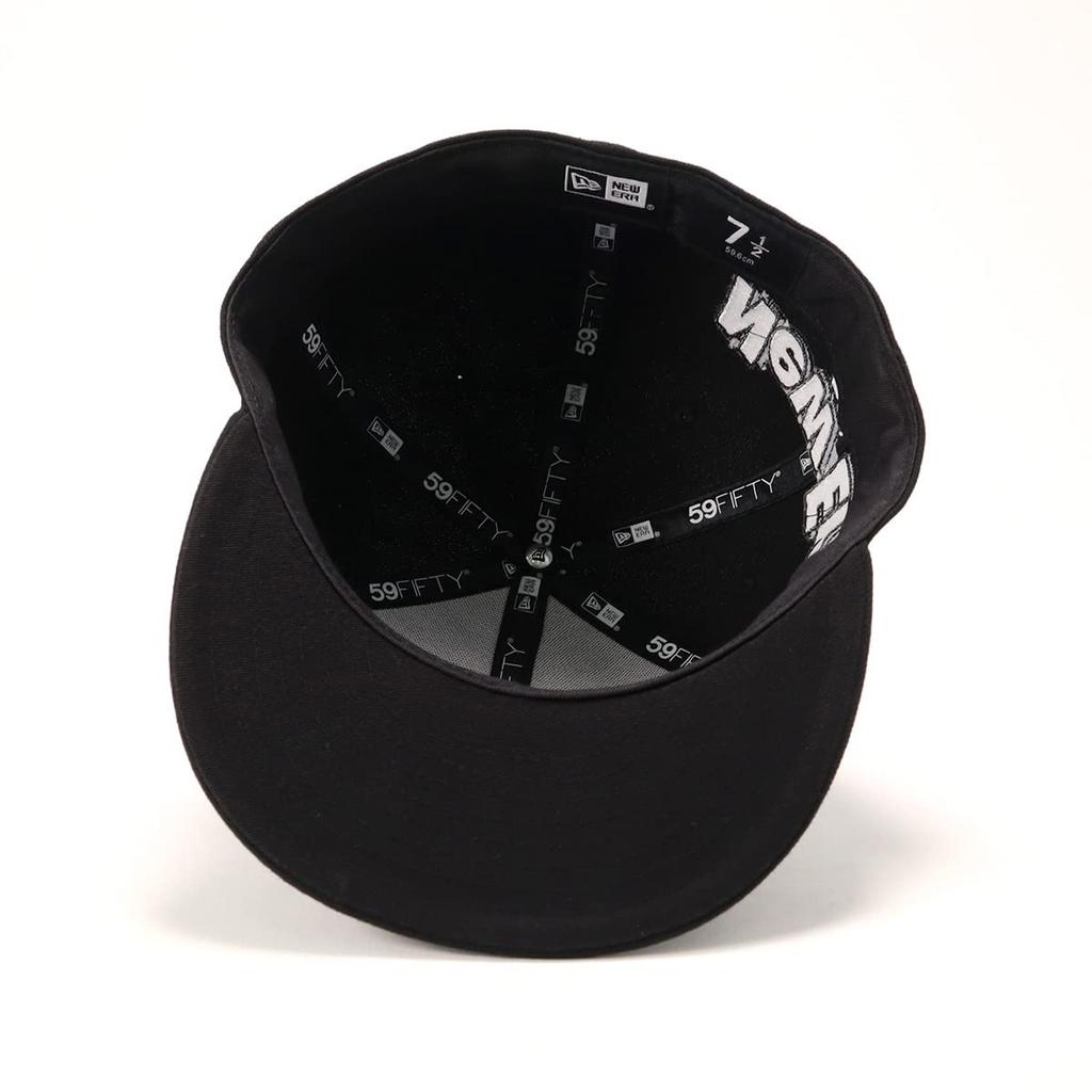Cap 59FIFTY Side Logo Black 7 5950 NE NEW YORK BLK [New Era] 5/8