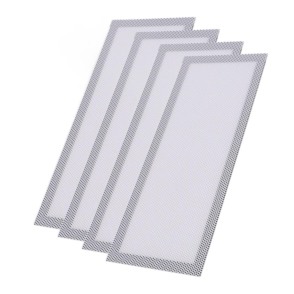 4 Stück Bodenlüftungsgitterabdeckung PVC Magnetisch Staubdicht Bodenregister Siebabdeckung für Zuhause Wand