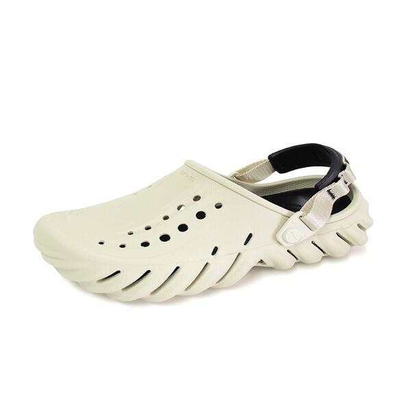 Crocs Eco Public Clog Sandals Black Beige 207937 2yj
