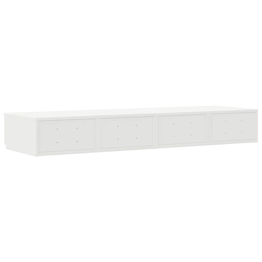 Bed Drawers White 120 x 36.5 x 16.5 cm Particleboard