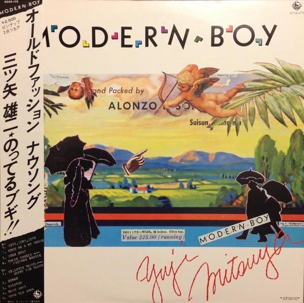 

LP Пластинка YUJI MITSUYA - Modern Boy K25A175 KING 1981 Япония Оби Японский Поп/Рок