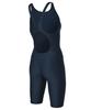 Laelliseupocheu [Oslh611 Nvy] Solid Tantani X-Back Half-Body Navy