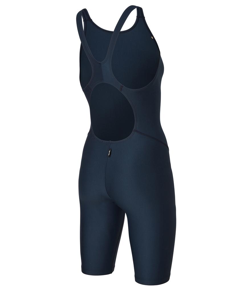Laelliseupocheu [Oslh611 Nvy] Solid Tantani X-Back Half-Body Navy