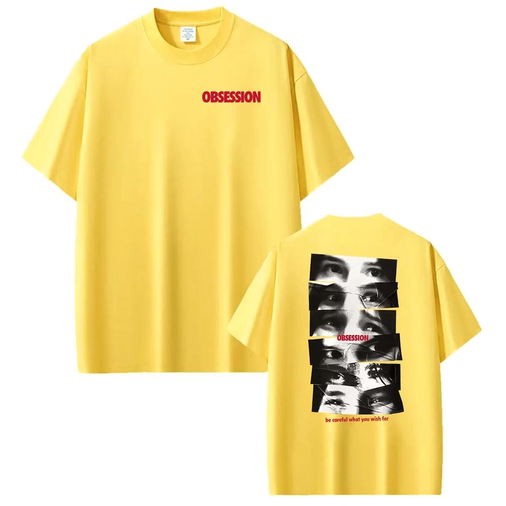 2026 Movie Obsession Nikki Eyes Graphic T Shirts Men Women's Harajuku Vintage Oversized T-shirt  Soft Cotton Fabric Versatile for Daily Looks