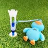 Plastic Cartoon Golf Rubber Tee Recyclable Golf Novelty Shape Tee  Golf Practice Tools