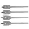 4pcs High Carbon Steel Spade Drill Bit Set Cutting Thorn Wood Drill Bit Set  Drilling